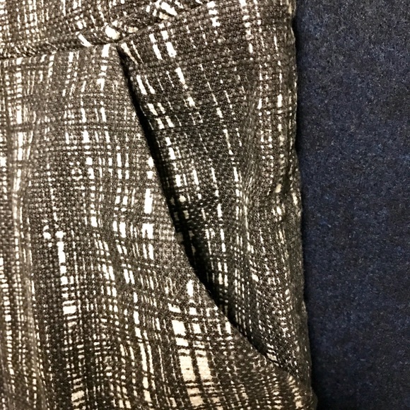 J Crew Tweed Black & White Dress Size 10 - Picture 4 of 8